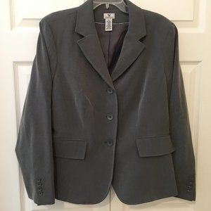 Worthington Blazer Size: 18 Gray Spandex  NWOT